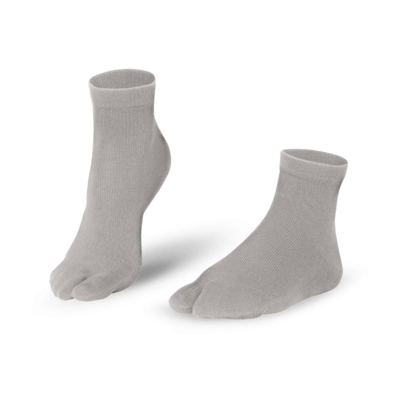 Calcetines Respetuosos Knitido Tabi Gris Claro