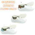 Deportivas Respetuosas Adulto CoqueFlex Blanco Combi