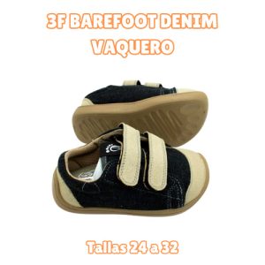 Zapatillas deporte 3F Bar3foot Denim