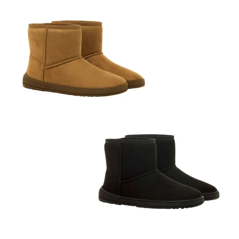 Botines Barefoot Mustang Free NUEZ marron y negro