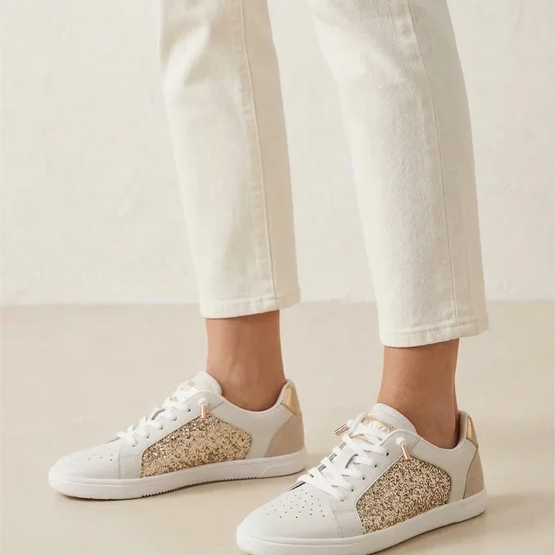 b&w glitter calzado barefoot mujer dorado b&w glitter calzado barefoot mujer dorado